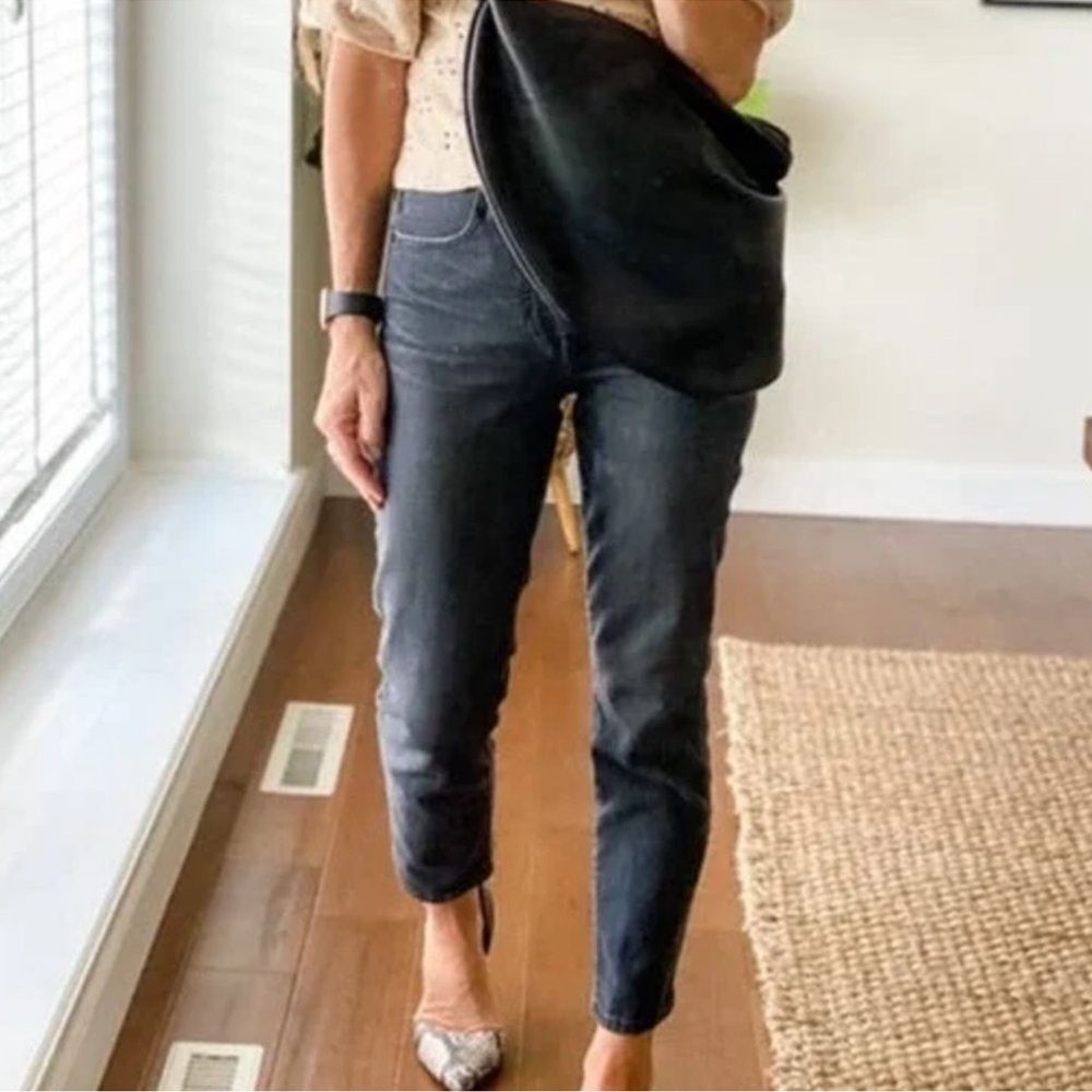 Madewell The Perfect Vintage Jean Faded Black Size 27 High Rise Ankle Length